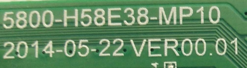 TARJETA INTERFACE PARA TV LG / NUMERO DE PARTE 1408193L / 5800-H58E38-MP10 / NUMERO DE PANEL LC600DUK-SGE1  - Imagen 3